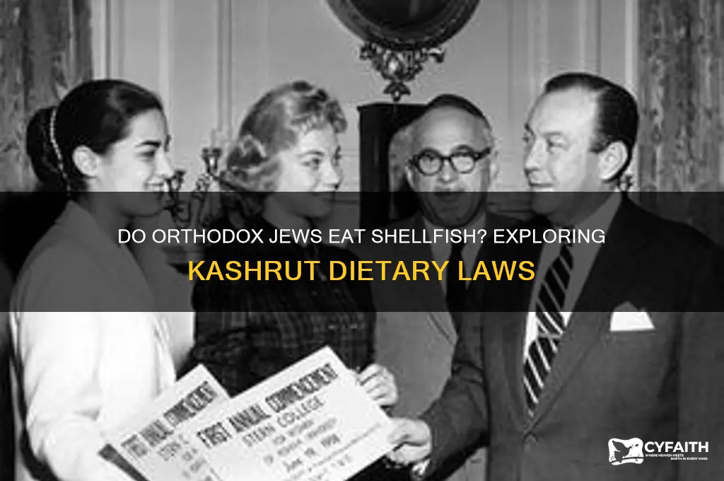 do orthodox jews eat shellfish