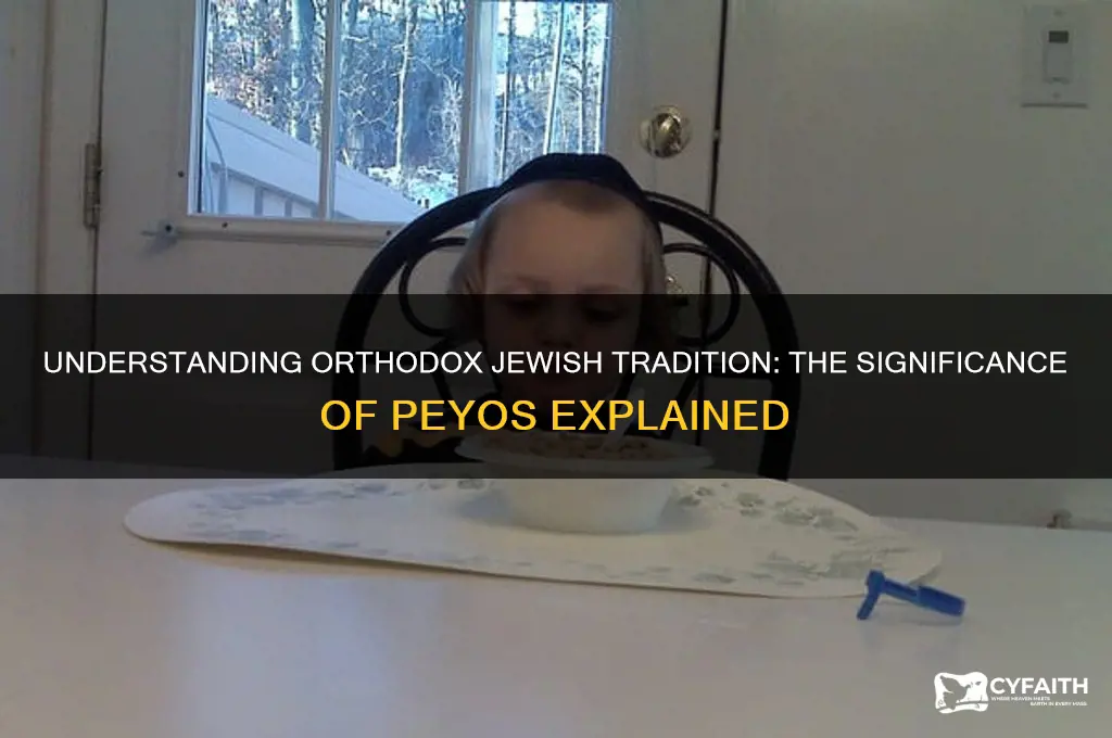 do orthodox jews have peyos