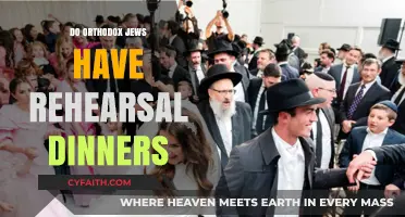 Orthodox Jewish Wedding Traditions: Rehearsal Dinners Explained