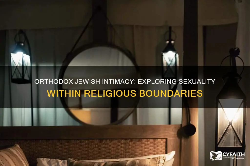 do orthodox jews have sex