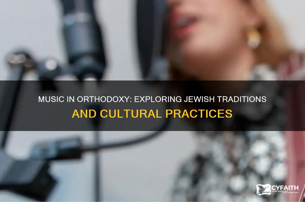 do orthodox jews listen to music