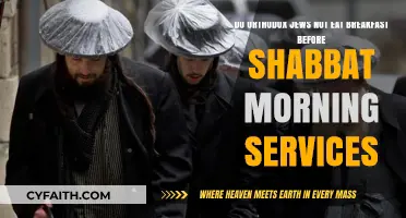 Orthodox Jews' Pre-Shabbat Morning Fast: Breakfast Before Services?
