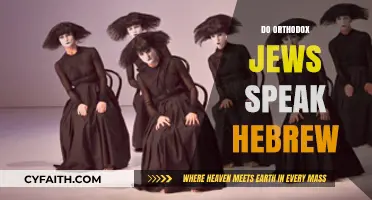 Do Orthodox Jews Speak Hebrew? Exploring Language Use in Jewish Communities