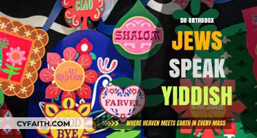 Do Orthodox Jews Speak Yiddish? Exploring Language and Tradition