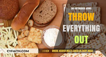 Orthodox Jewish Passover Practices: Discarding Chametz and Beyond Explained