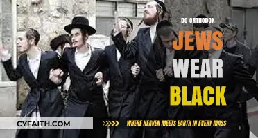 Orthodox Jewish Attire: The Significance of Black Clothing Explained