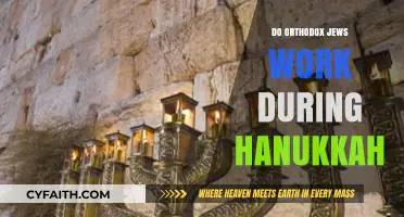Orthodox Jews and Hanukkah: Work Traditions Explained