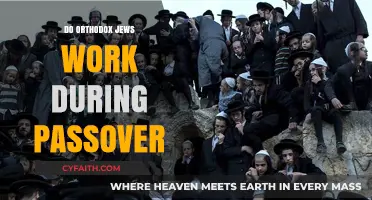 Orthodox Jews and Passover: Work Traditions Explained