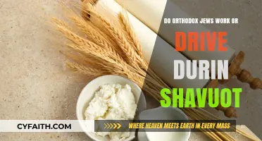 Shavuot Observance: Do Orthodox Jews Work or Drive During the Holiday?