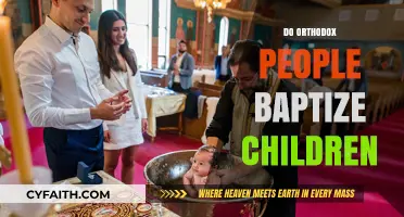Orthodox Baptism Practices: Why Infants Are Baptized in the Faith