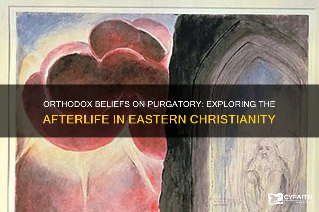 do orthodox people bekive in purgatory