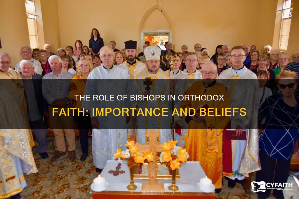 do orthodox people believe that bushops are important