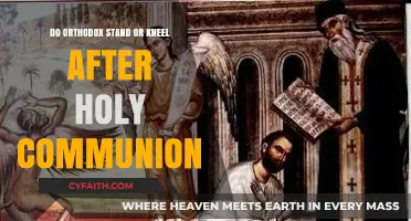 Orthodox Post-Communion Practices: Standing or Kneeling After Holy Communion?