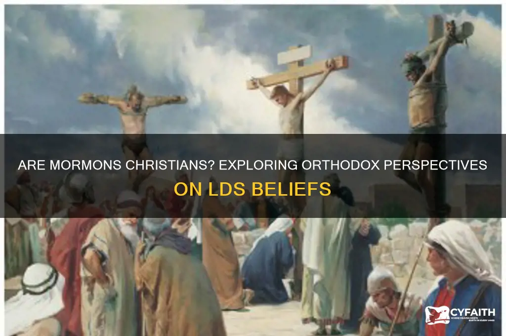 do orthodox view mormons as christians
