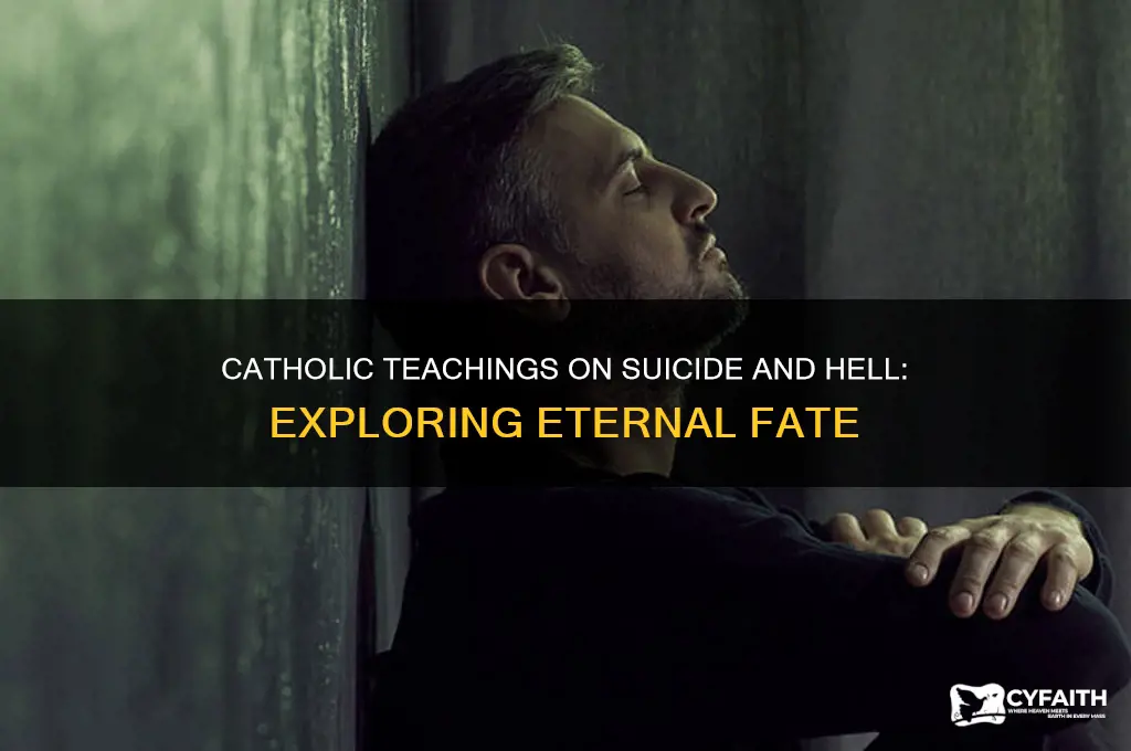 do people who commit suciide go to hell catholic