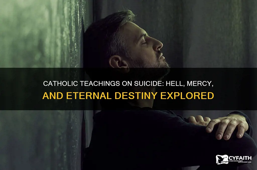 do people who kill themselves go to hell catholic
