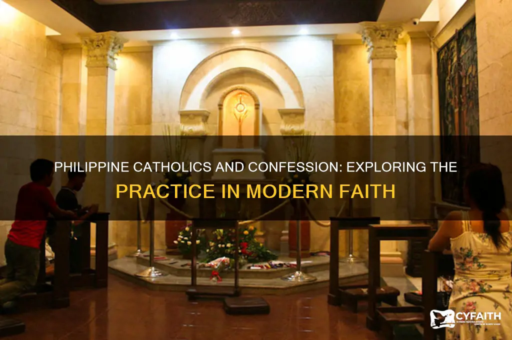 do phillipine catholics practice confession