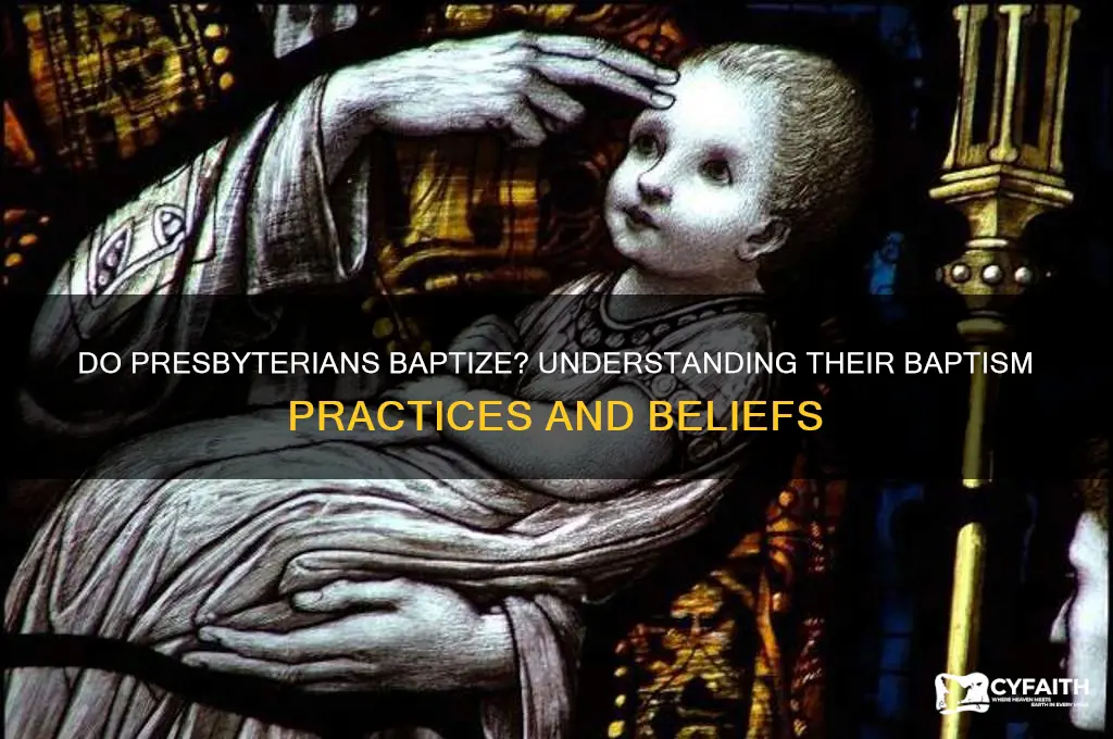 do presbyterian baptize