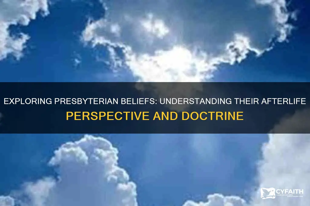 do presbyterian believe in afterlife