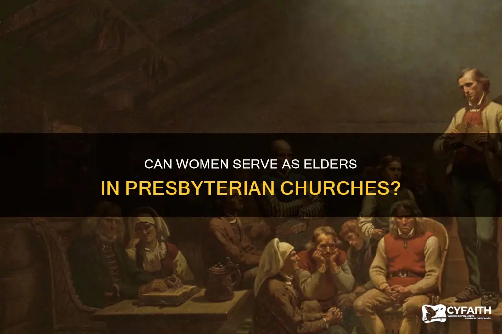 do presbyterian believe that women can be elders