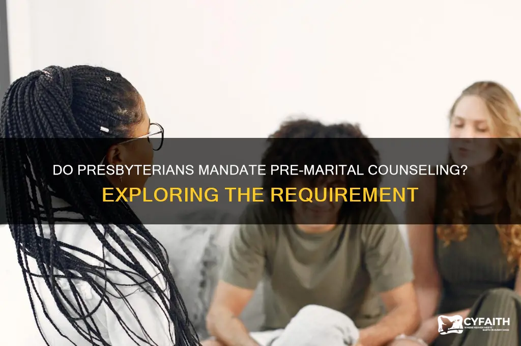 do presbyterian require marital pre-counseling