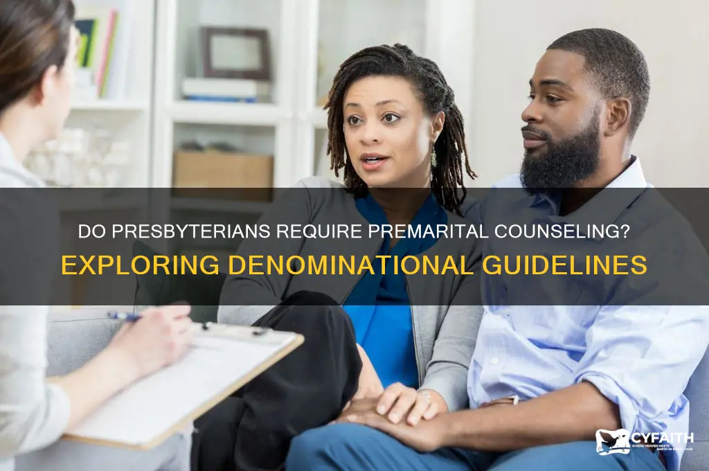do presbyterian require premarital counseling