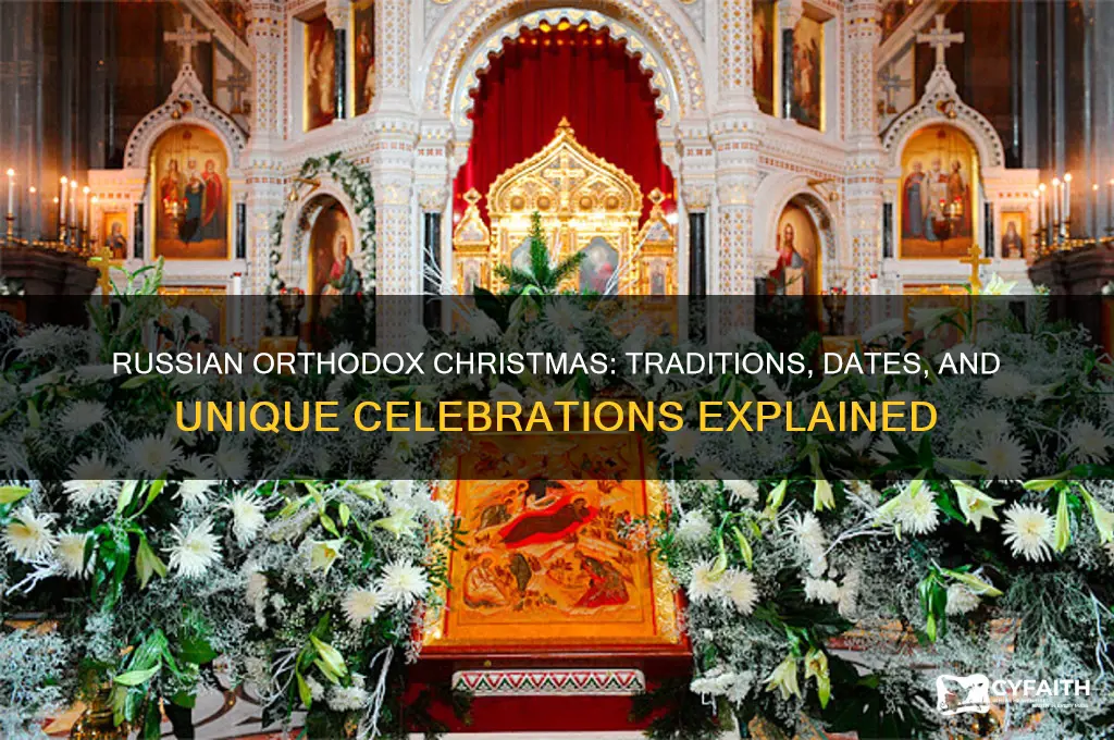 do russian orthodox celebrate christmas
