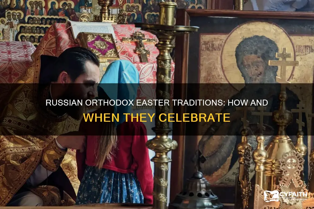do russian orthodox celebrate easter