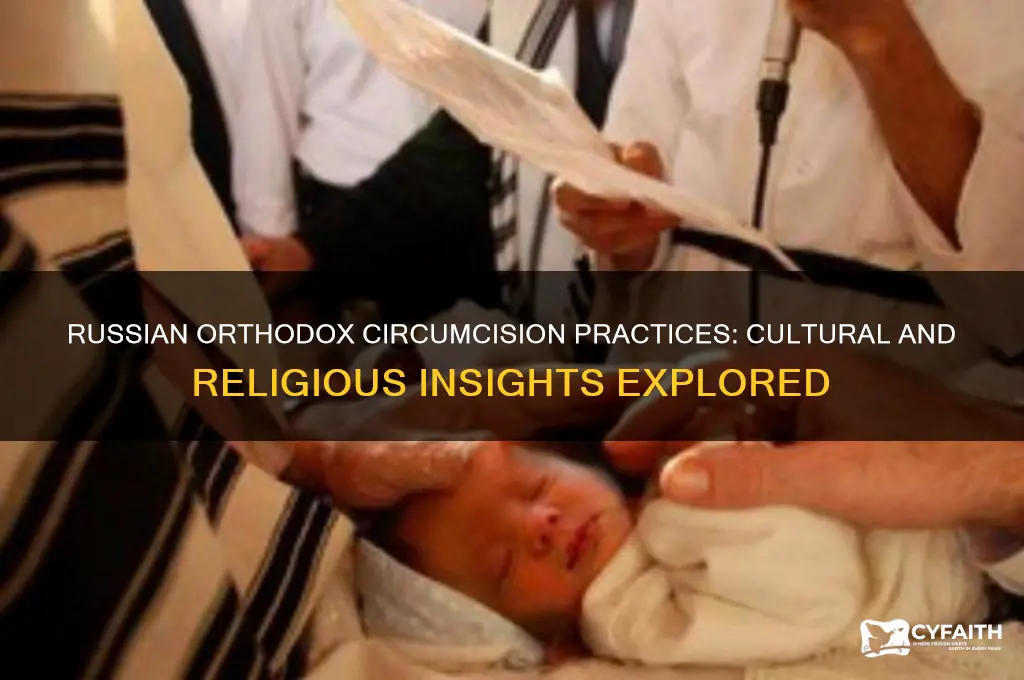 do russian orthodox circumcise