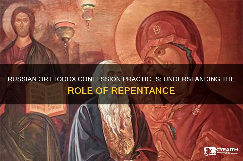 do russian orthodox go to confession