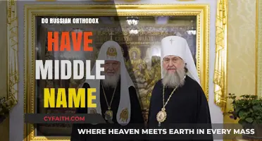 Russian Orthodox Naming Traditions: Do Middle Names Exist in the Faith?