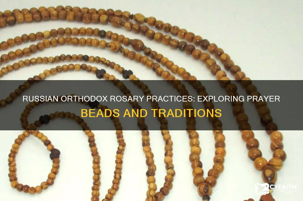do russian orthodox pray the rosary