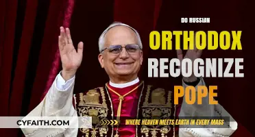 Do Russian Orthodox Recognize the Pope? Exploring Theological Differences