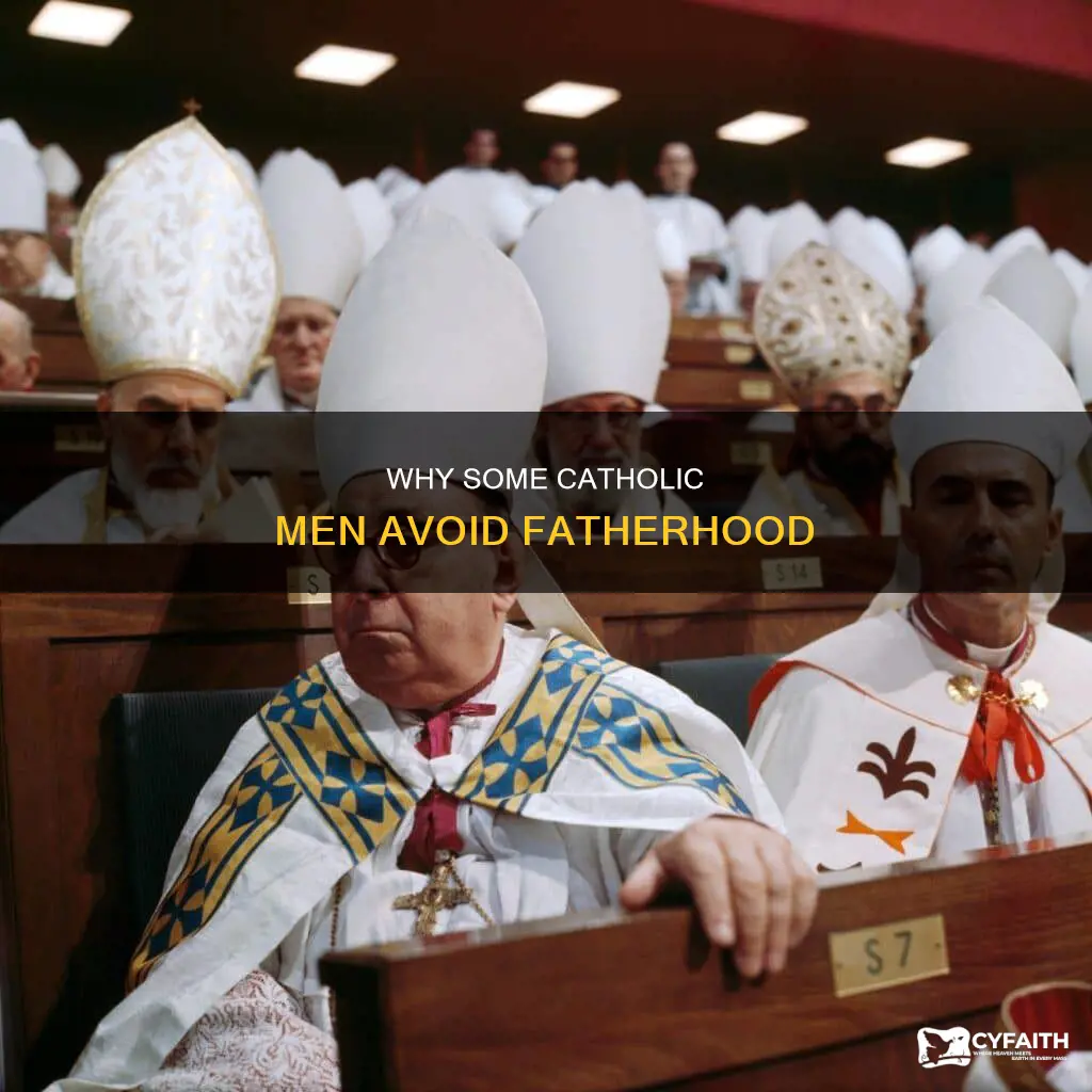 do some catholic men not want children