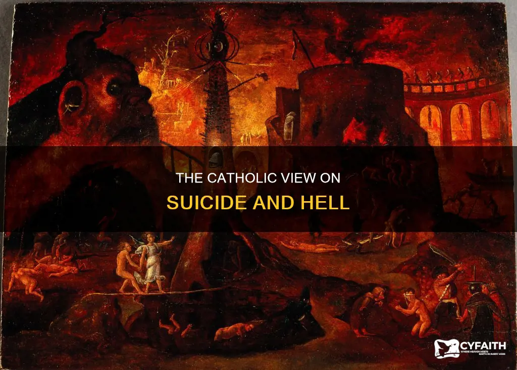 do sucides go to hell catholic