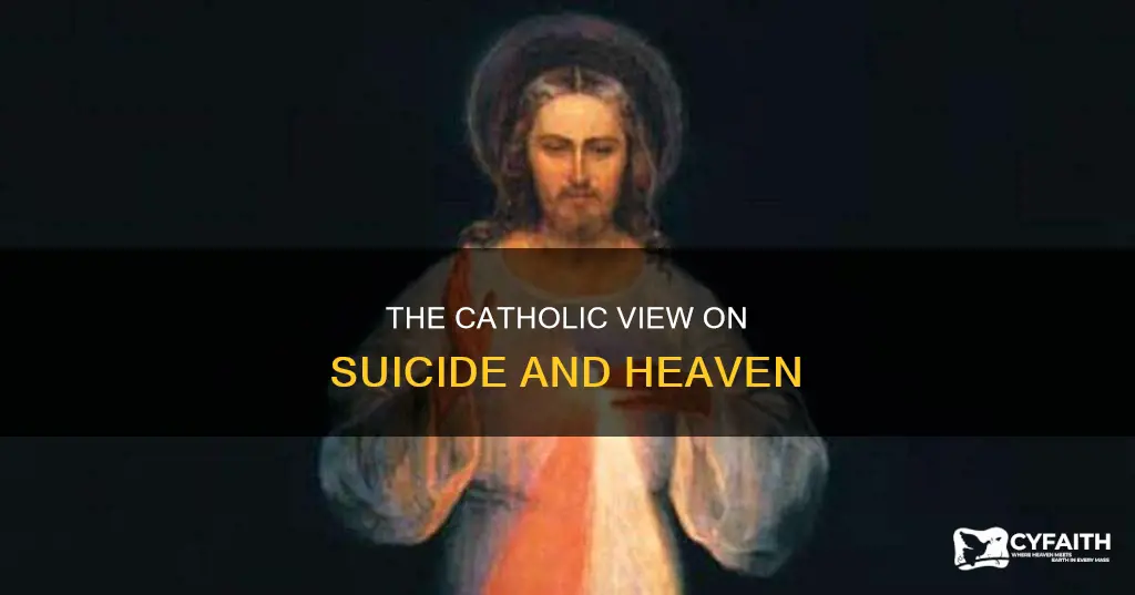do suicides go to heaven catholic