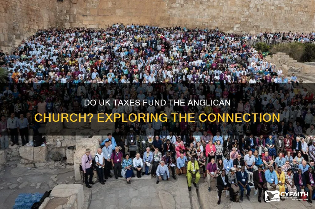 do taxes go to the anglican church