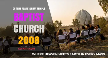Reviving Faith: Sunday Temple Baptist Church's 2008 Spiritual Journey