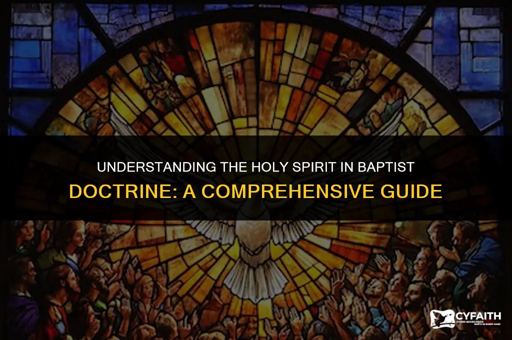 do the baptist believe in the holy spirit