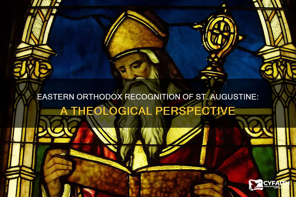 do the eastern orthodox recognize st augustine