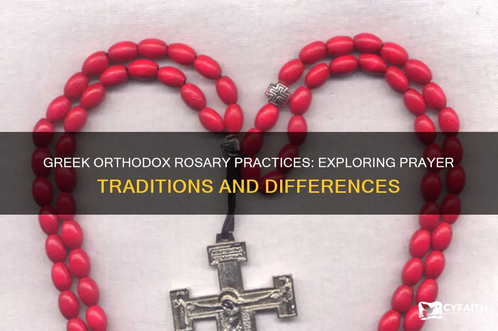 do the greek orthodox pray the rosary