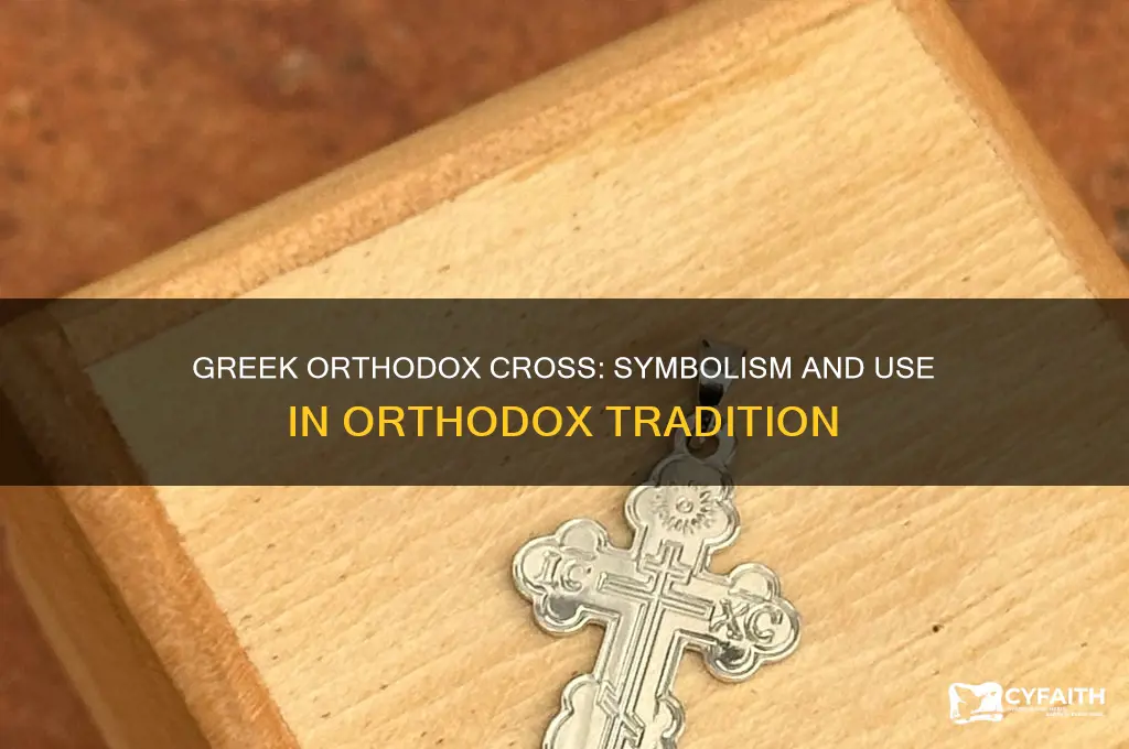 do the greek orthodox use the orthodox cross