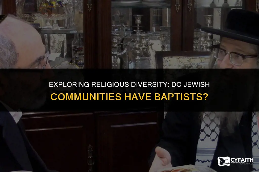 do the jews have a baptists