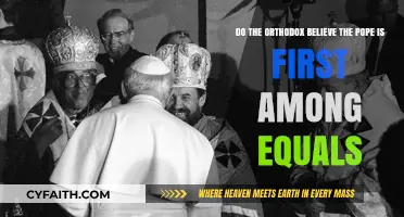 Is the Pope First Among Equals in Orthodox Beliefs?