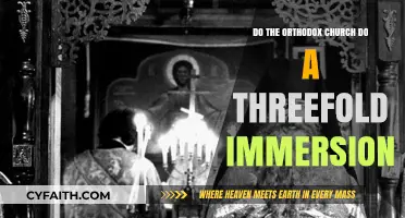 Orthodox Baptism: Exploring the Practice of Threefold Immersion