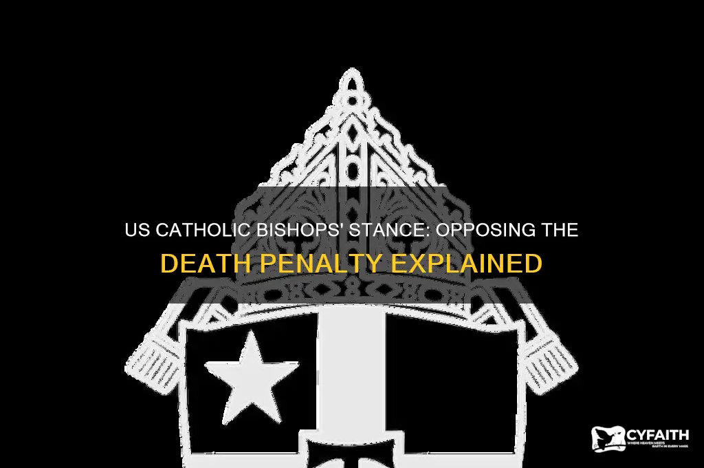 do the us catholic bishops oppose the death penalty