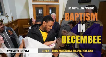 Catholic Baptism in December: Is it Allowed?