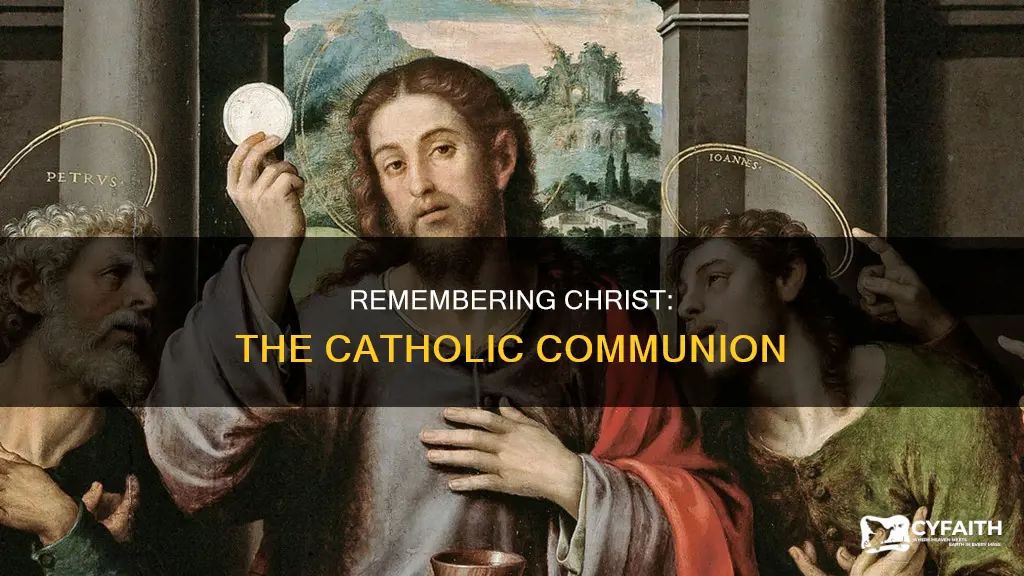 do this in remembrance of me catholic