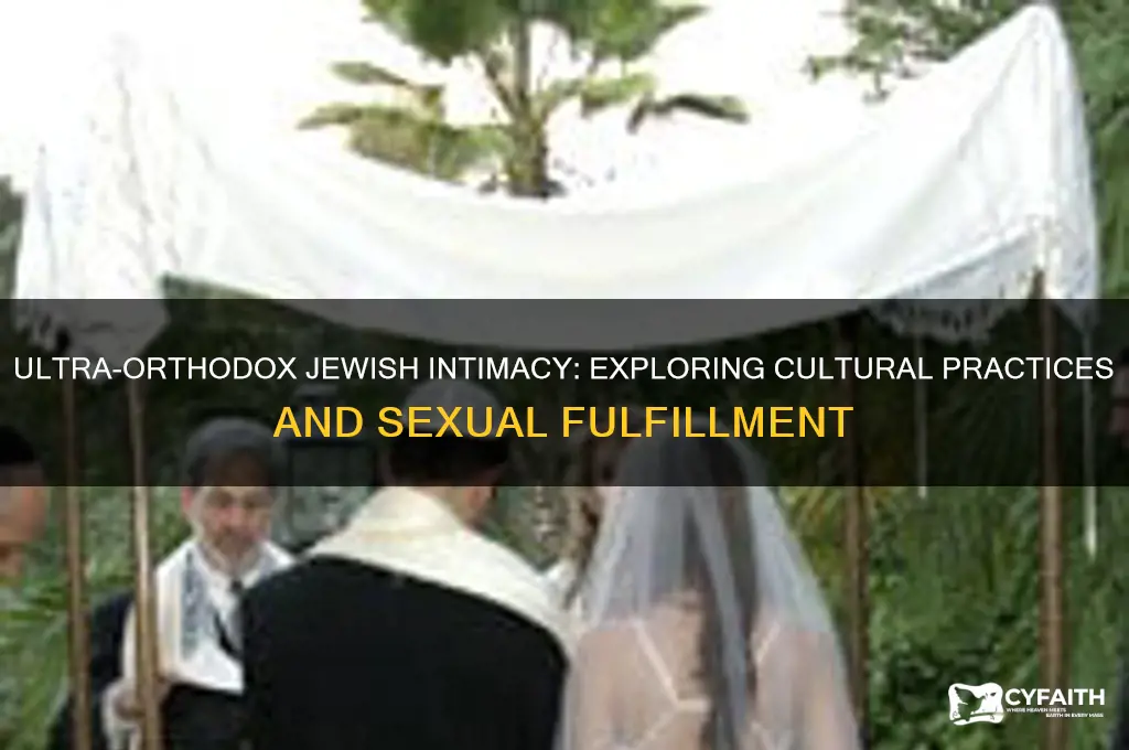 do ultra orthodox jews have better sex