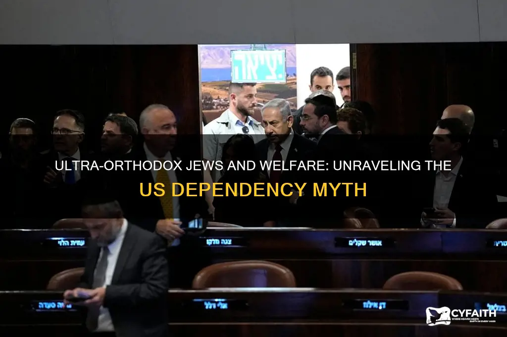 do ultra orthodox jews in the us live off welfare